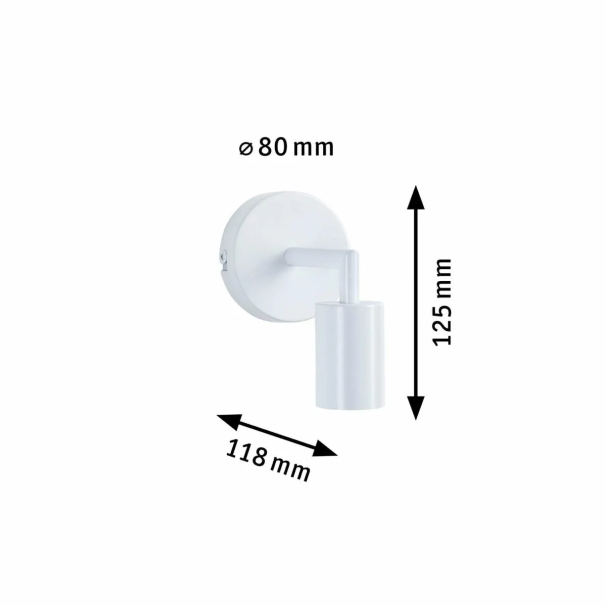 paulmann_ravi_applique_murale_e_blanc_mat_0.webp Outlet Paulmann Ravi applique murale E27, blanc mat