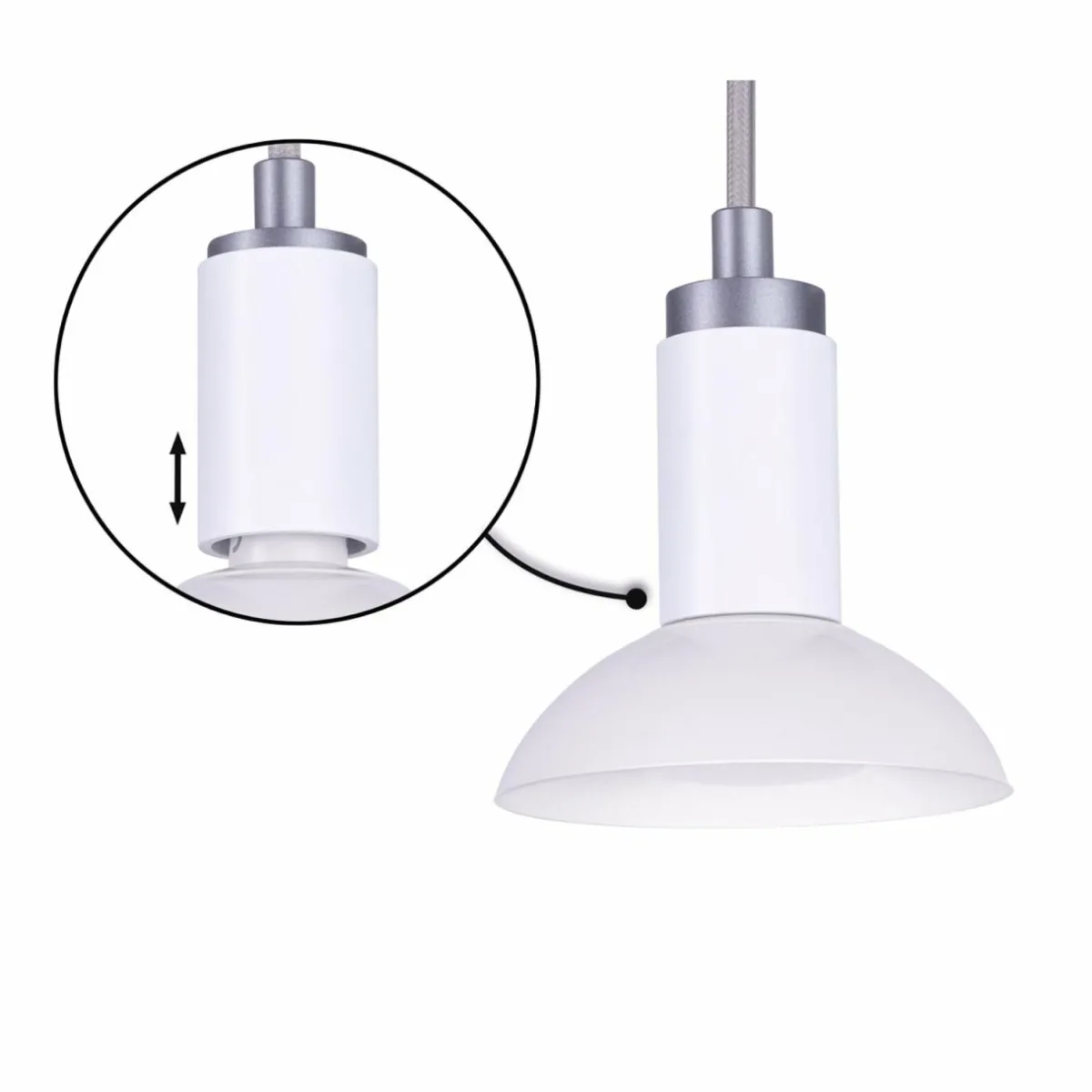 paulmann_runa_suspension_blanchegrise_1.webp Sale Paulmann Runa suspension, blanche/grise