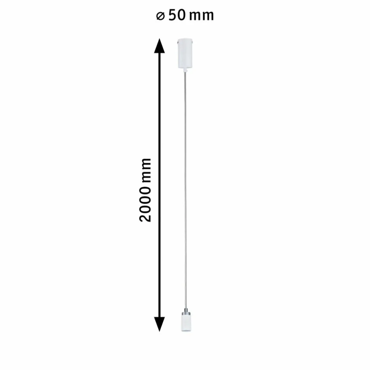 paulmann_runa_suspension_blanchegrise_2.webp Sale Paulmann Runa suspension, blanche/grise