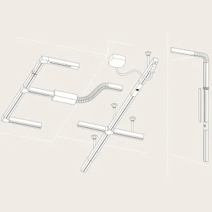 Cheap Paulmann URail Maxiflex connecteur, chromé mat