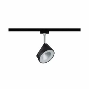 Cheap Paulmann URail spot Arena noir dimmable 2 700 K