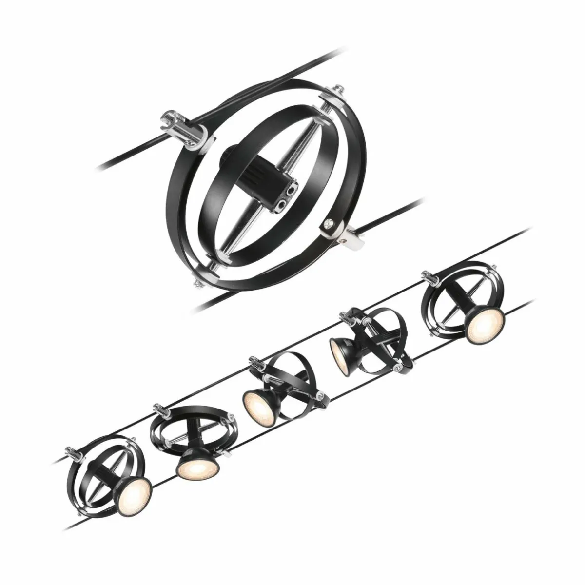 paulmann_wire_cardan_systme_cble__lampes_noir_6.webp New Paulmann Wire Cardan système câble, 5 lampes, noir