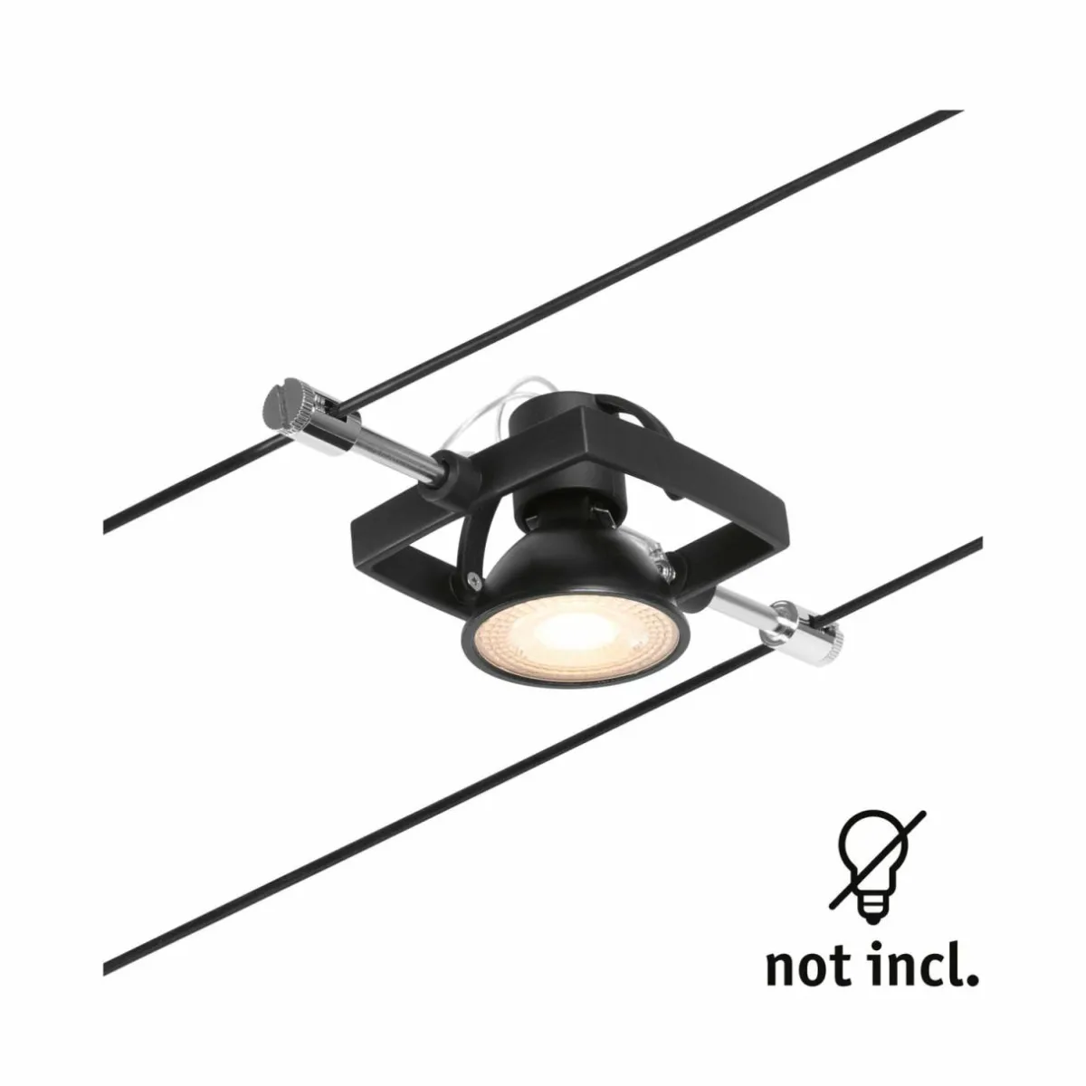 paulmann_wire_mac_ii_spot_noir_pour_systme_cble_0.webp Discount Paulmann Wire Mac II spot noir pour système câble