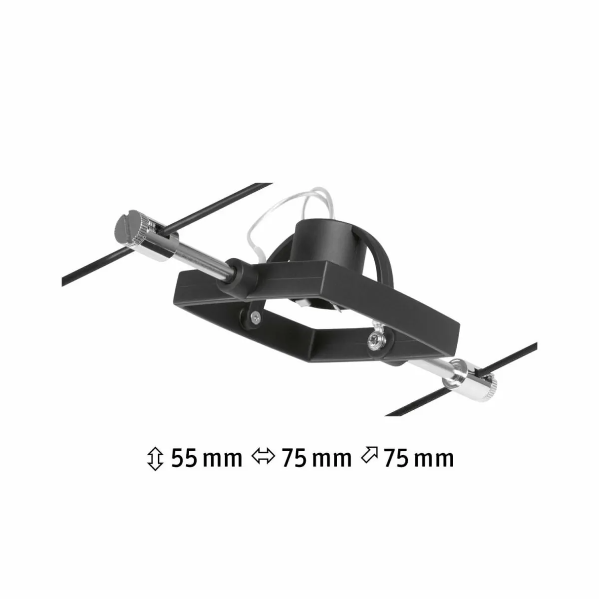 paulmann_wire_mac_ii_spot_noir_pour_systme_cble_5.webp Discount Paulmann Wire Mac II spot noir pour système câble