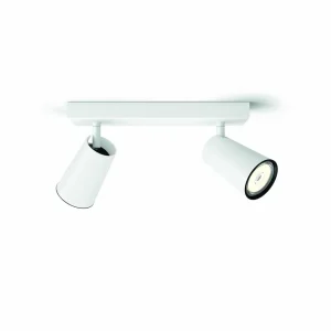 Fashion Philips myLiving Paisley Spot GU10 à 2 lampes blanc