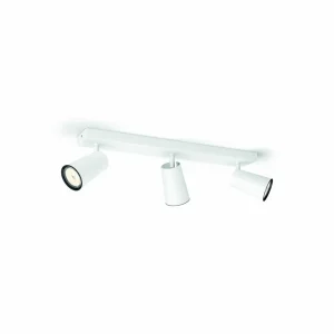 Sale Philips myLiving Paisley Spot GU10 à 3 lampes blanc