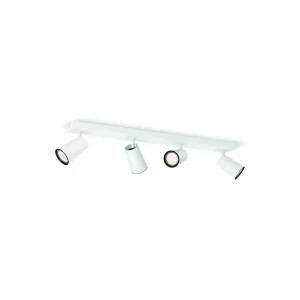 Fashion Philips myLiving Paisley Spot GU10 à 4 lampes blanc