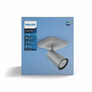 Discount Philips myLiving Paisley Spot GU10 à une lampe alu
