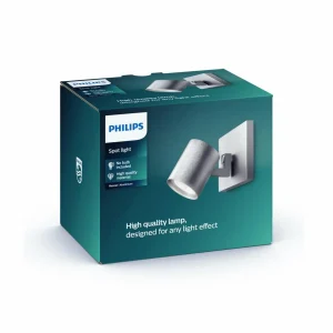Online Philips myLiving Runner spot GU10 1 lampe alu