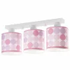 Cheap Dalber Plafonnier à pois Colors, rose