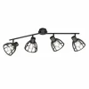 Sale FISCHER & HONSEL Plafonnier à spots Tilda en bois, à quatre lampes
