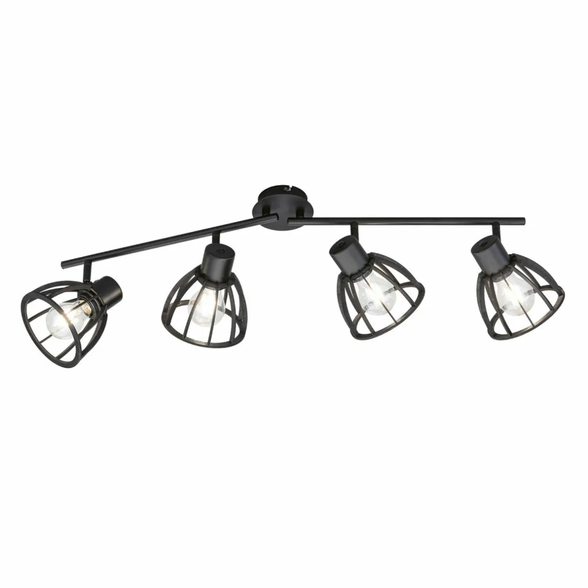 plafonnier__spots_tilda_en_bois__quatre_lampes_0.webp Sale FISCHER & HONSEL Plafonnier à spots Tilda en bois, à quatre lampes