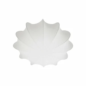 Shop Nordlux Plafonnier Aeron, textile, blanc, diamètre 60 cm