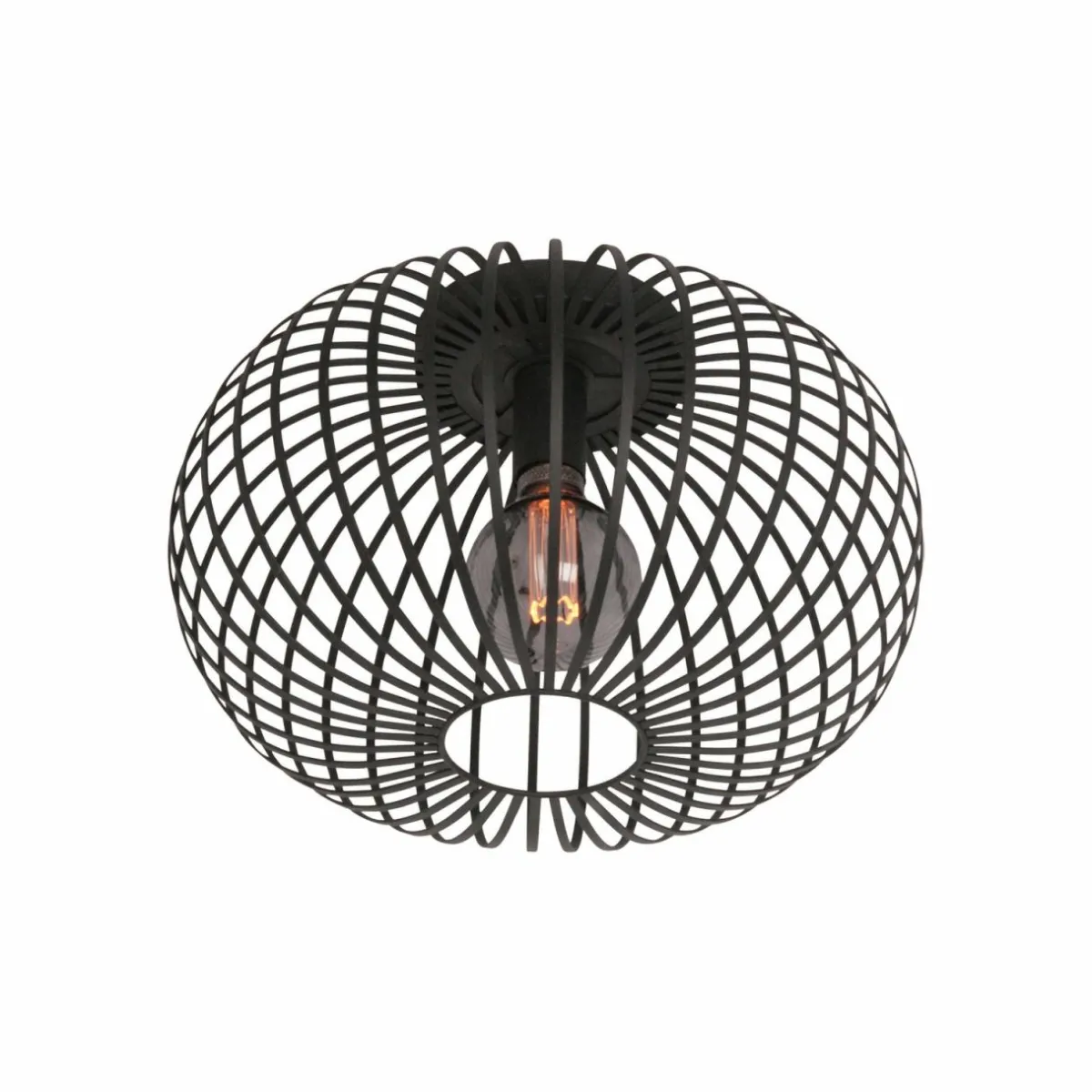 plafonnier_aglio___cm_noir_mtal_0.webp Discount Freelight Plafonnier Aglio, Ø 40 cm, noir, métal