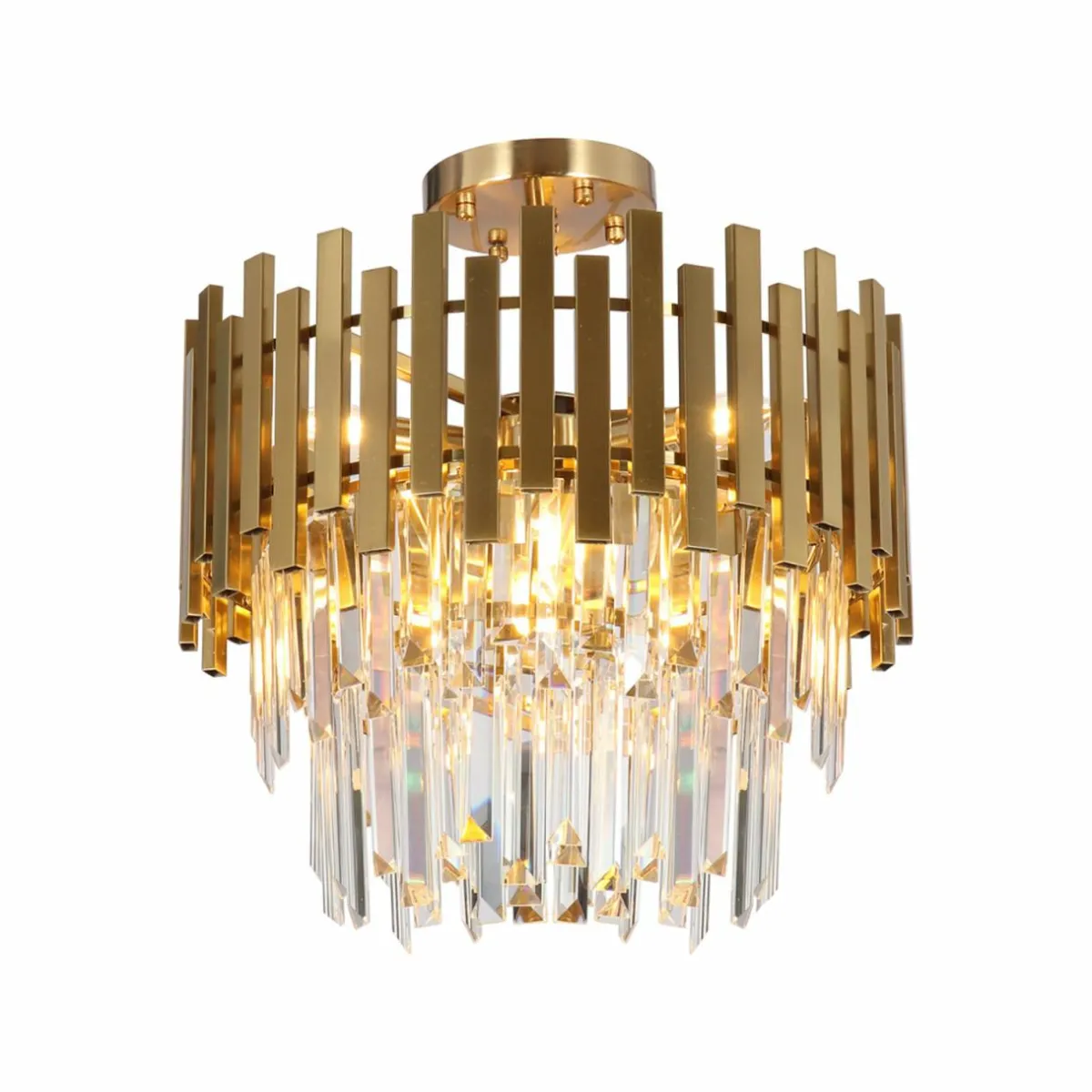 plafonnier_aspen_mtal_dor_cristaux_de_verre___cm_1.webp Best Eko-Light Plafonnier Aspen, métal doré, cristaux de verre, Ø 45 cm