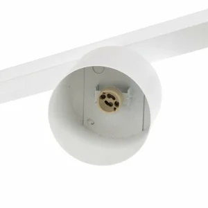 Flash Sale ALDEX Plafonnier avec spots Bot, blanc, quatre lampes