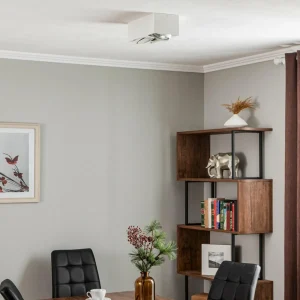Best Sale Argon Plafonnier avec spots Ronda, deux lampes, blanc