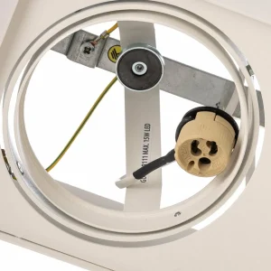 Best Sale Argon Plafonnier avec spots Ronda, deux lampes, blanc