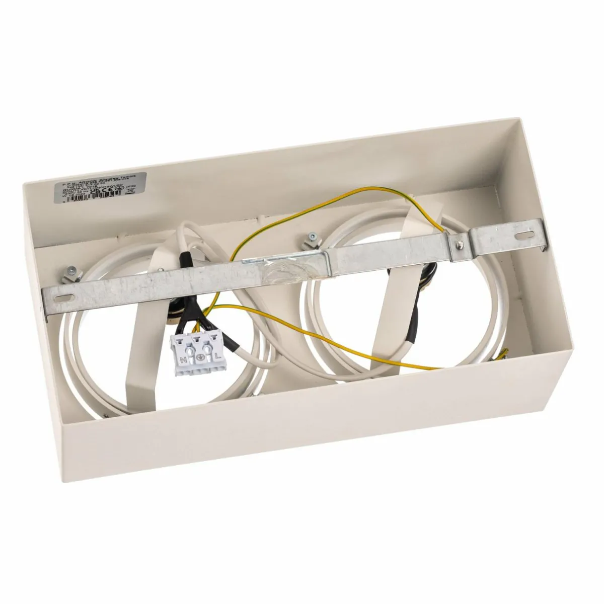 plafonnier_avec_spots_ronda_deux_lampes_blanc_6.webp Best Sale Argon Plafonnier avec spots Ronda, deux lampes, blanc