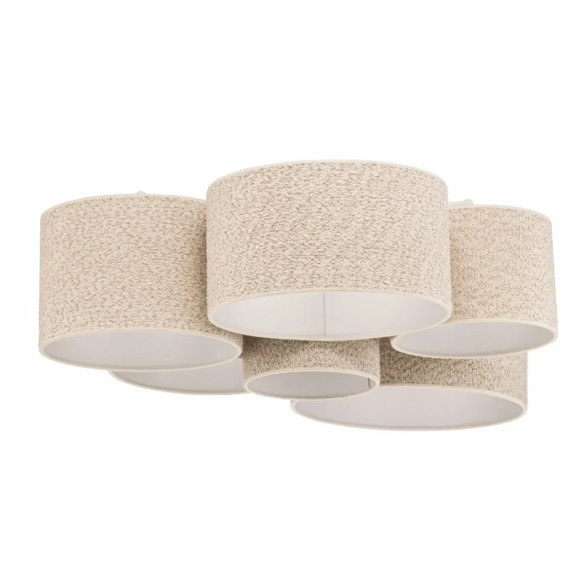 plafonnier_boucle_avec_six_abatjour_cru_0.webp Flash Sale Euluna Plafonnier Boucle avec six abat-jour, écru