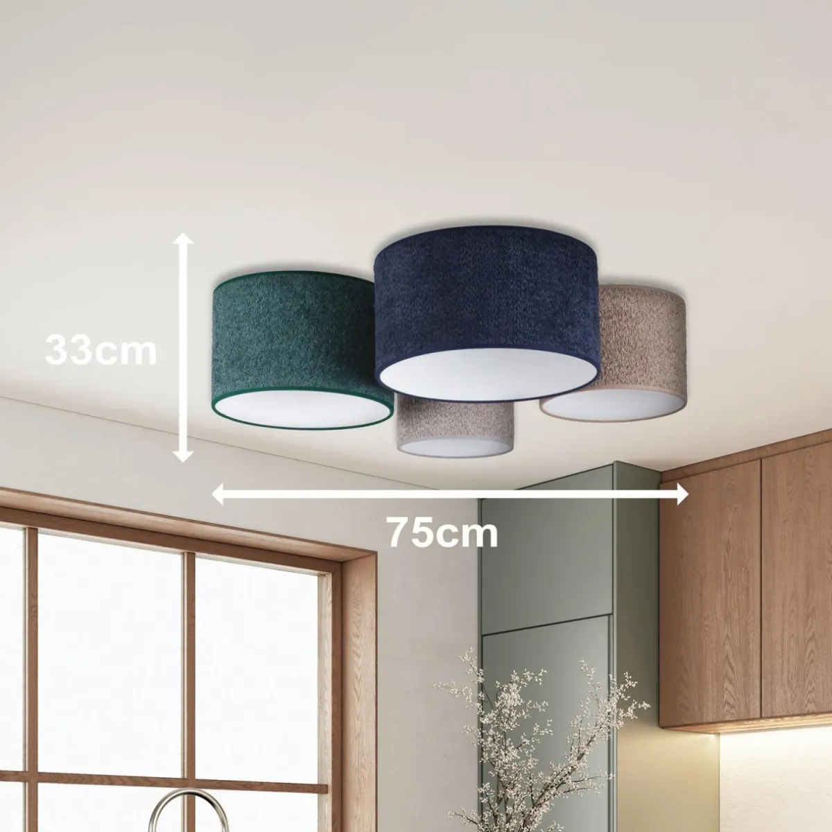 plafonnier_boucle_x_bleuvertcappuccinogris_2.webp Cheap Euluna Plafonnier Boucle x4 bleu/vert/cappuccino/gris