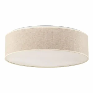Discount BRITOP Plafonnier Canvas, beige, Ø 48cm