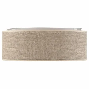 Clearance BRITOP Plafonnier Canvas, beige, Ø 38cm