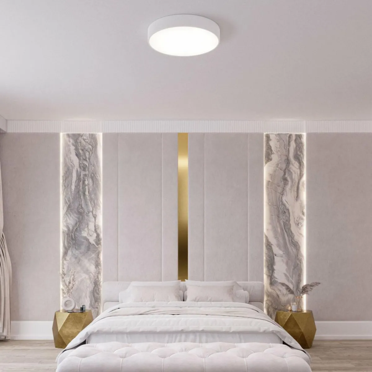 plafonnier_cleo___cm_ip_blanc_mtal_e_0-1.webp Discount TEMAR LIGHTING Plafonnier Cleo, Ø 50 cm, IP54, blanc, métal, E27