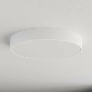 Discount TEMAR LIGHTING Plafonnier Cleo, Ø 50 cm, IP54, blanc, métal, E27