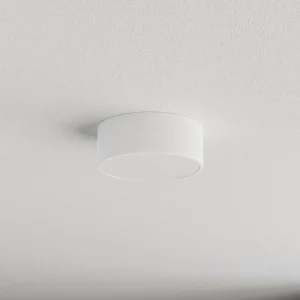 Best TEMAR LIGHTING Plafonnier Cleo, Ø 20 cm, IP54, blanc, métal, E27