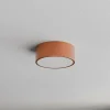 Online TEMAR LIGHTING Plafonnier Cleo, Ø 20 cm, IP54, couleur cuivre, métal, E27