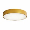 Online TEMAR LIGHTING Plafonnier Cleo, Ø 50 cm, IP54, doré, métal, E27