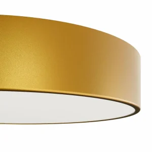 Best TEMAR LIGHTING Plafonnier Cleo, Ø 20 cm, IP54, doré, métal, E27