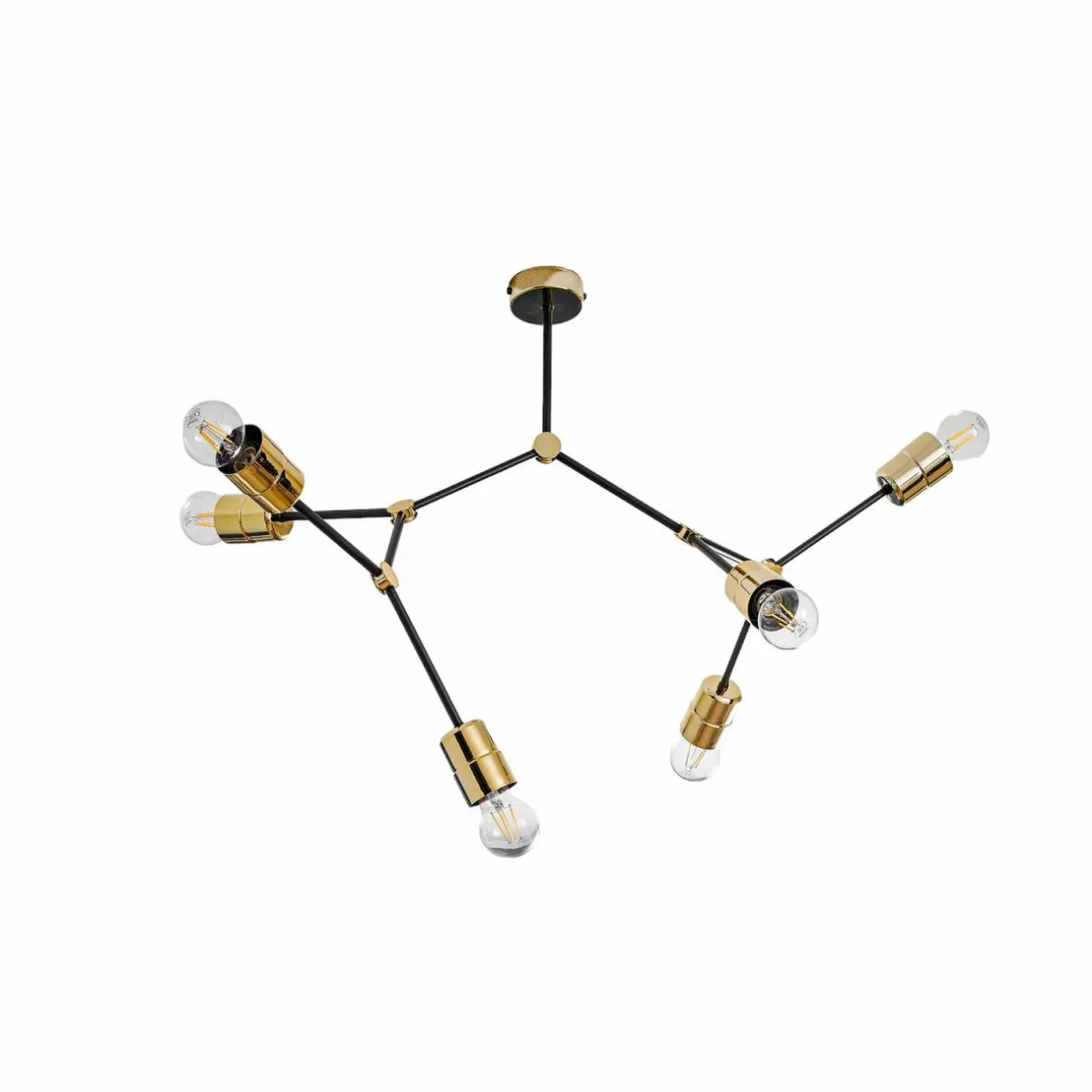 plafonnier_code__six_lampes_noir_1.webp Outlet EMIBIG LIGHTING Plafonnier Code, à six lampes, noir