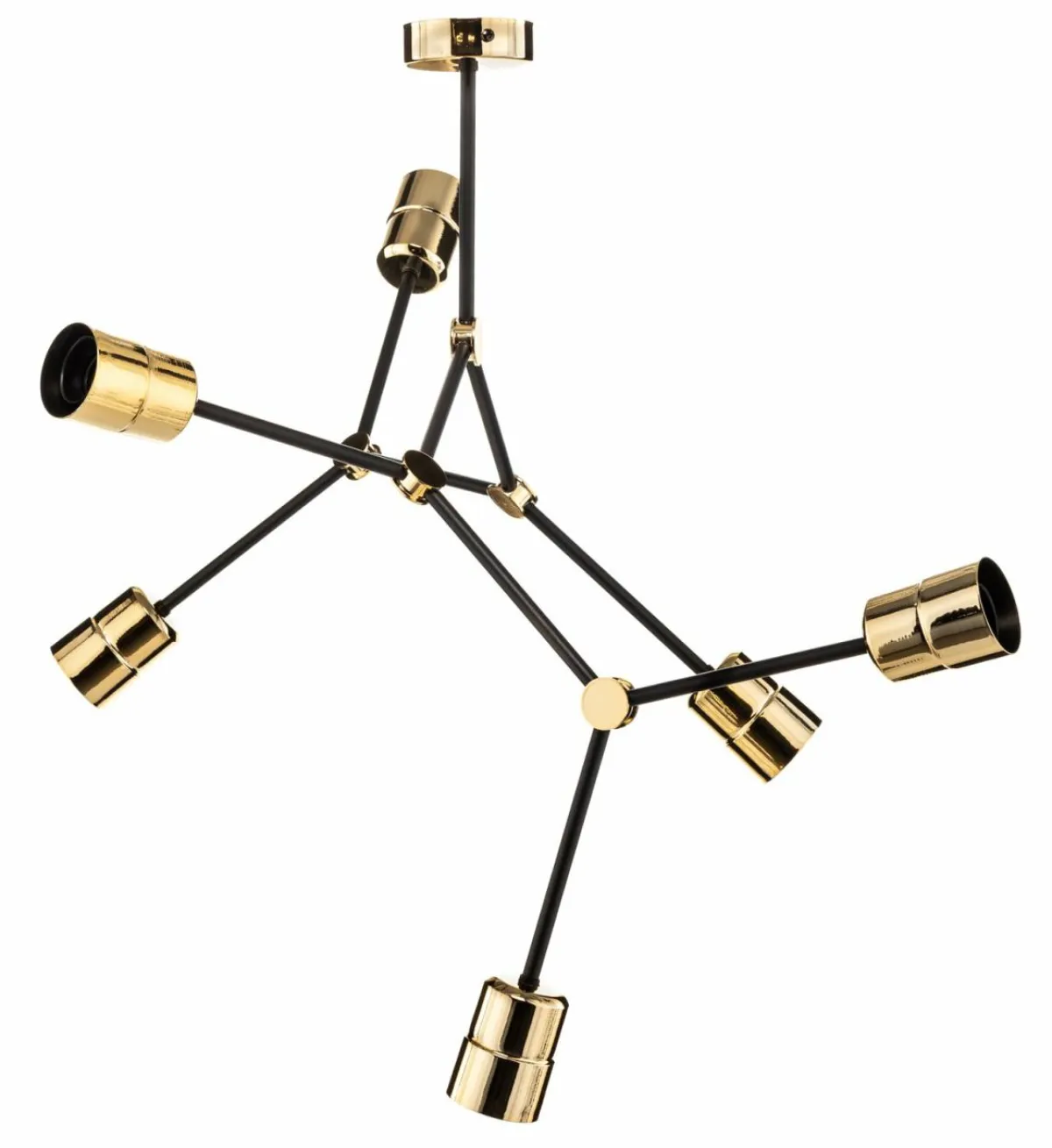 plafonnier_code__six_lampes_noir_2.webp Outlet EMIBIG LIGHTING Plafonnier Code, à six lampes, noir