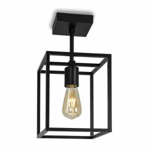 Sale Moretti Luce Plafonnier Cubic³ 3394, noir
