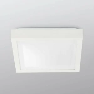 Clearance FARO BARCELONA Plafonnier de salle de bain Tola, 27x27 cm, blanc