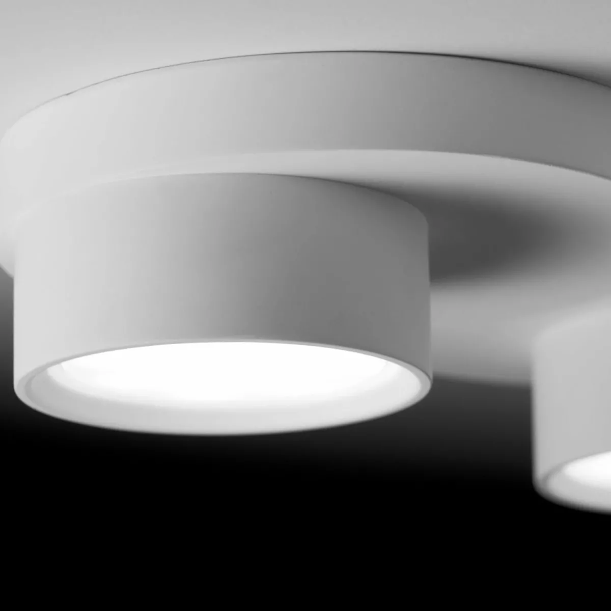 plafonnier_demetra___lampes__cm_blanc_pltre_gx_1.webp Cheap TECNICO by Sforzin Plafonnier Demetra, à 2 lampes, 29 cm, blanc, plâtre, GX53