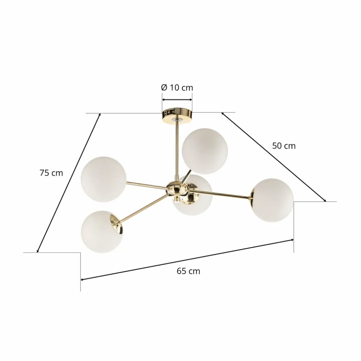 plafonnier_dori__cinq_lampes_dor_5.webp Shop Euluna Plafonnier Dori, à cinq lampes, doré