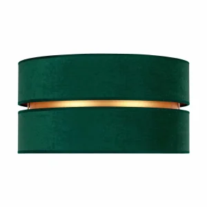 Discount Duolla Plafonnier Duo, vert/doré Ø 60 cm, à 1 lampe