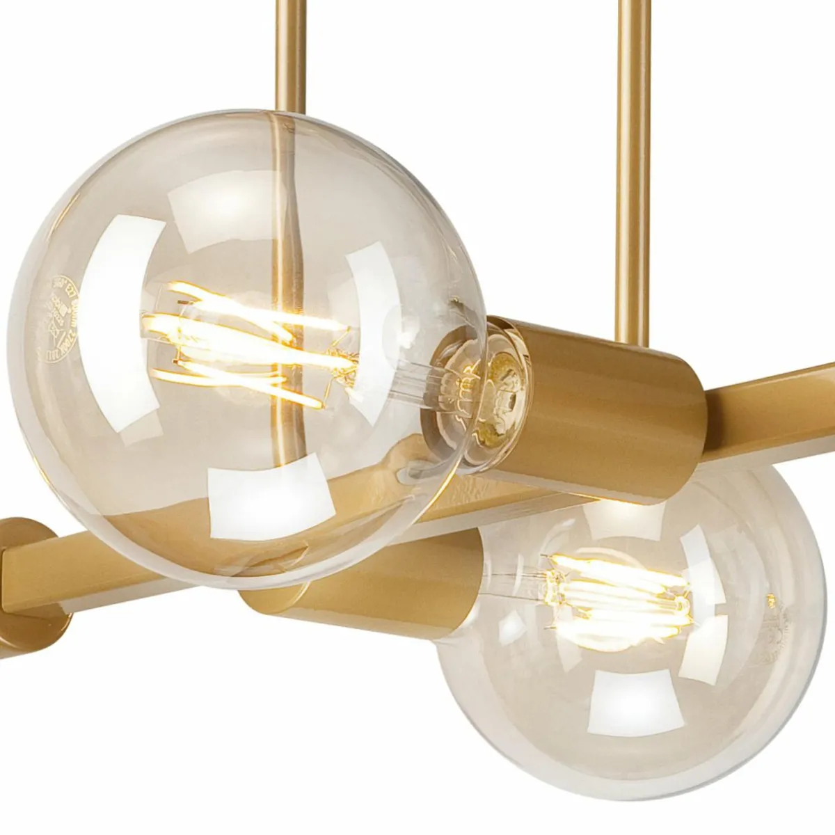 plafonnier_eliza__quatre_lampes_dor_3.webp Discount Lamkur Plafonnier Eliza, à quatre lampes, doré