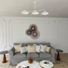 Shop EMIBIG LIGHTING Plafonnier Foster, 3 lampes, 113 cm, blanc, métal, E27