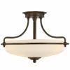 Flash Sale QUOIZEL Plafonnier Griffin, Ø 43 cm, bronze