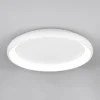 Discount Trio Lighting Plafonnier LED Cardona, Ø 75 cm, blanc mat, métal, CCT