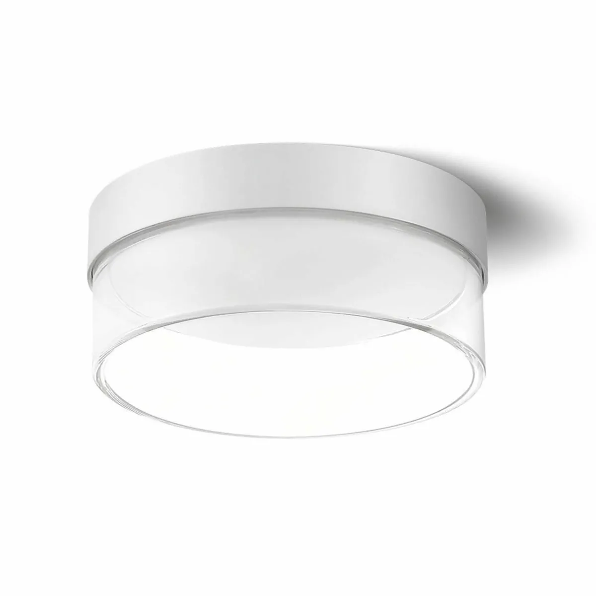 plafonnier_led_crumb_blanc___cm_fer_verre_0.webp Cheap Linea Light Plafonnier LED Crumb, blanc, Ø 15,4 cm, fer, verre
