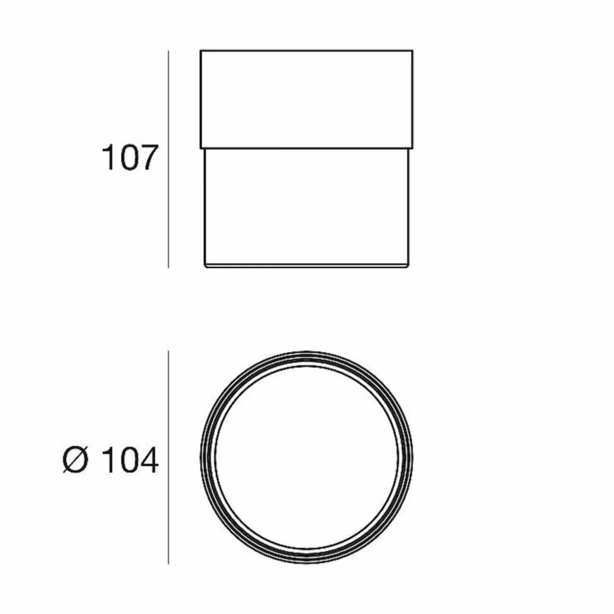 plafonnier_led_crumb_blanc___cm_fer_verre_1-1.webp New Linea Light Plafonnier LED Crumb, blanc, Ø 10,4 cm, fer, verre