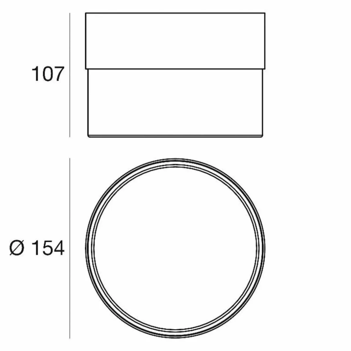 plafonnier_led_crumb_blanc___cm_fer_verre_1.webp Cheap Linea Light Plafonnier LED Crumb, blanc, Ø 15,4 cm, fer, verre