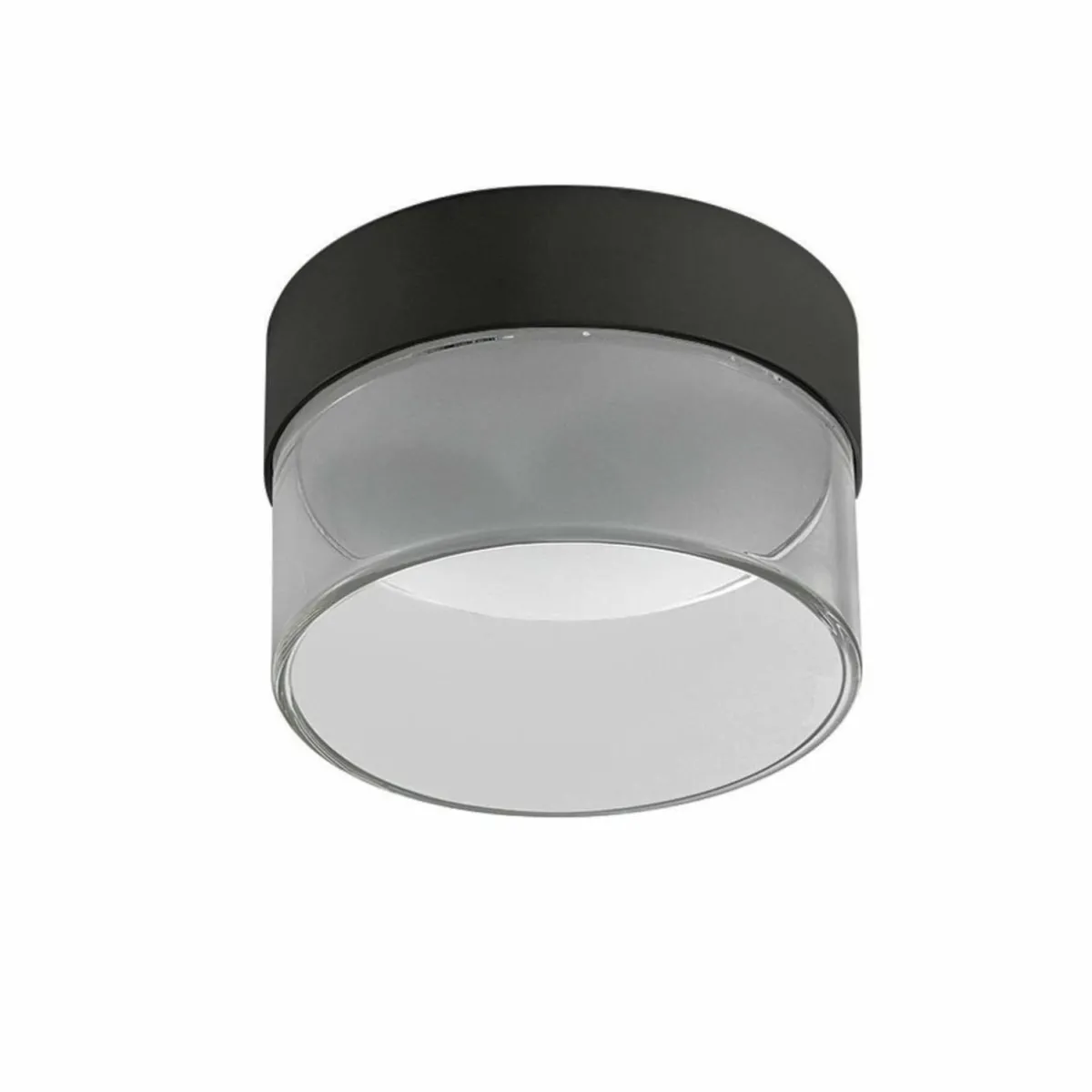 plafonnier_led_crumb_noir___cm_fer_verre_0-1.webp Online Linea Light Plafonnier LED Crumb, noir, Ø 10,4 cm, fer, verre