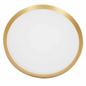 Hot Steinhauer Plafonnier LED Flady, doré, Ø 50 cm direct/indirect