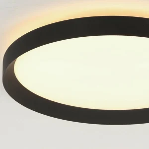 Cheap Steinhauer Plafonnier LED Flady, noir, Ø 40 cm, direct/indirect